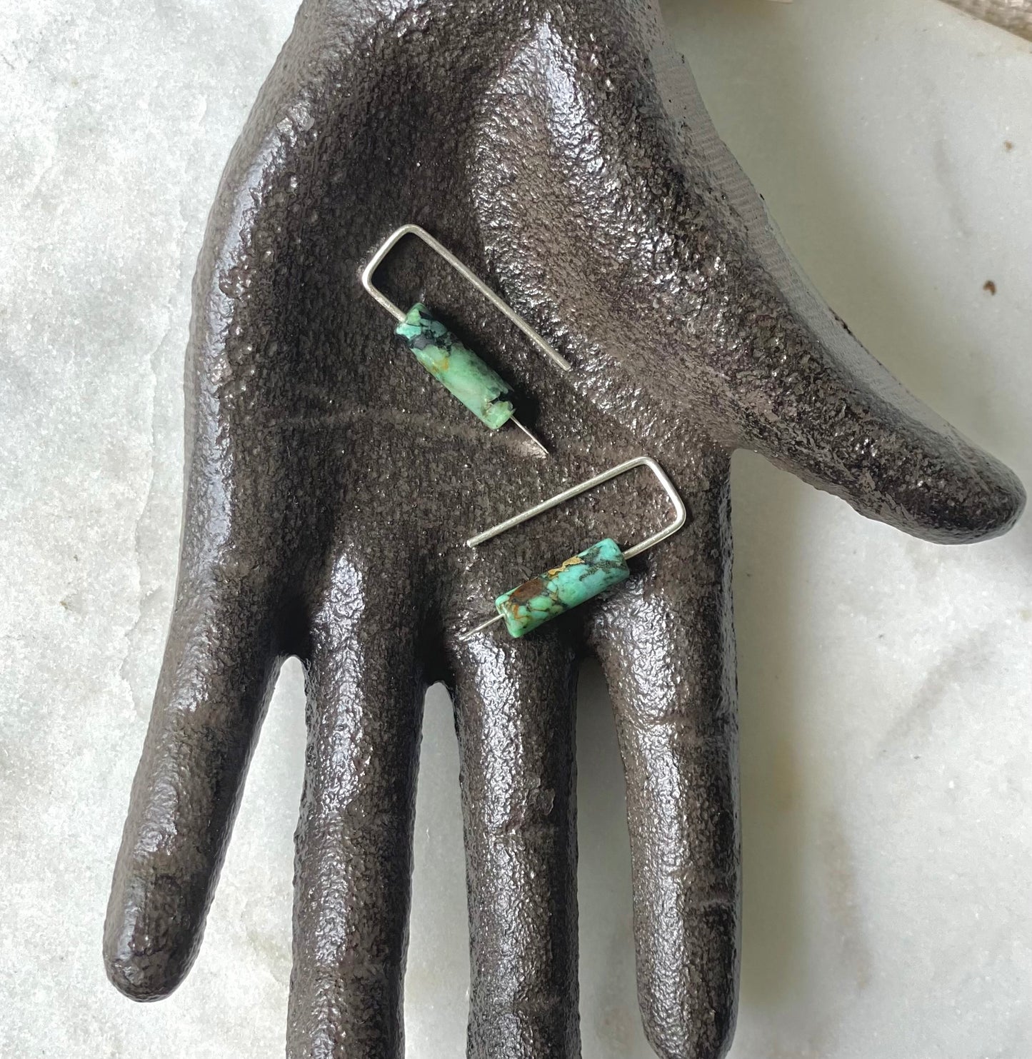 Turquoise hangers