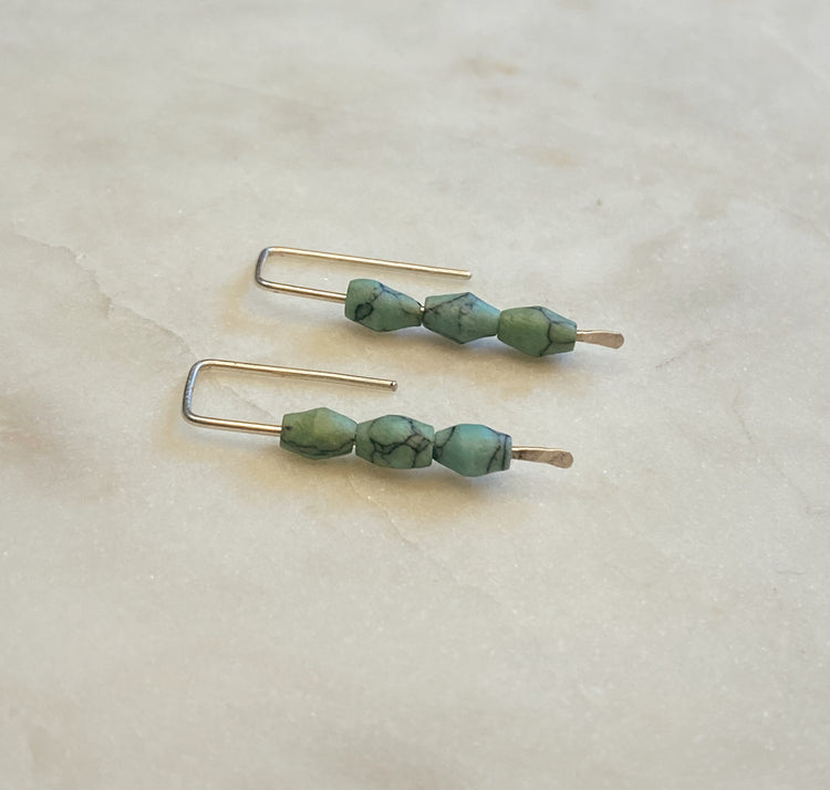 Matte Turquoise hangers