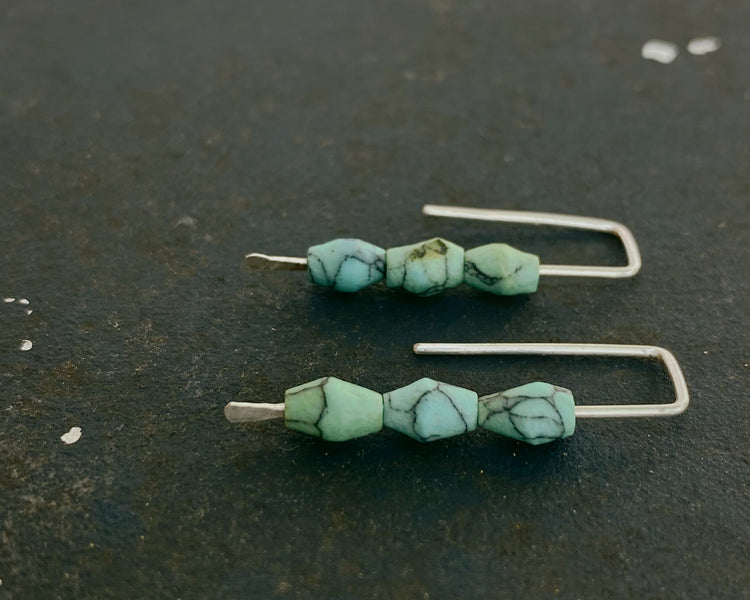 Matte Turquoise hangers