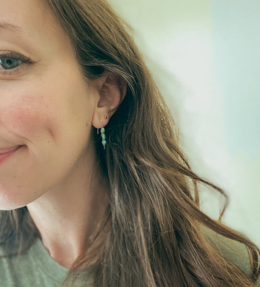 Matte Turquoise hangers