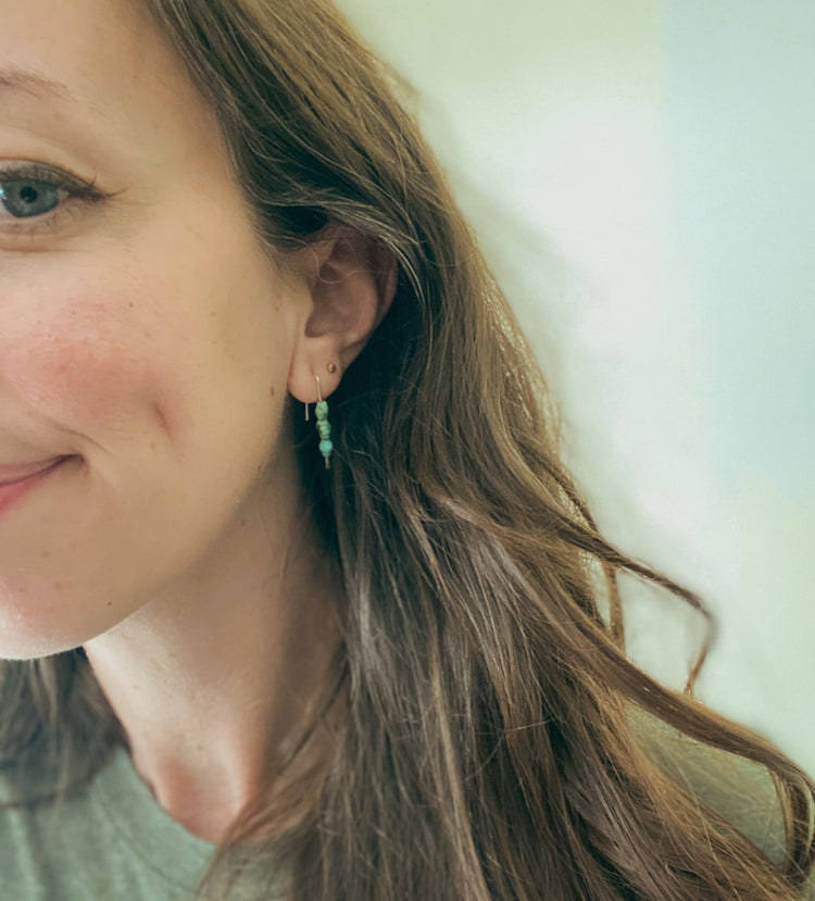 Matte Turquoise hangers