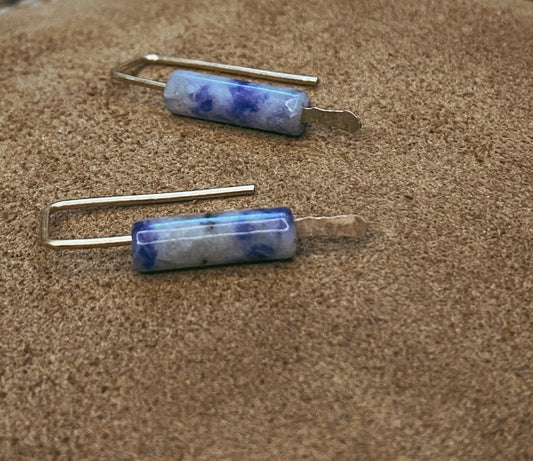 Blue Jasper hangers
